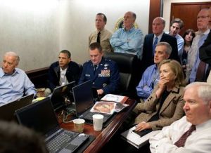 Situation Room Osama Bin Laden Hit Hillary Clinton in picture 5-5-11